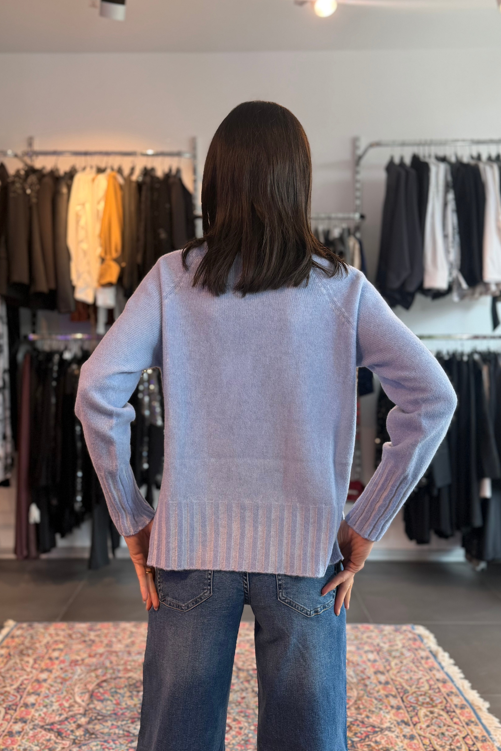 Paricollo raglan - Arovescio