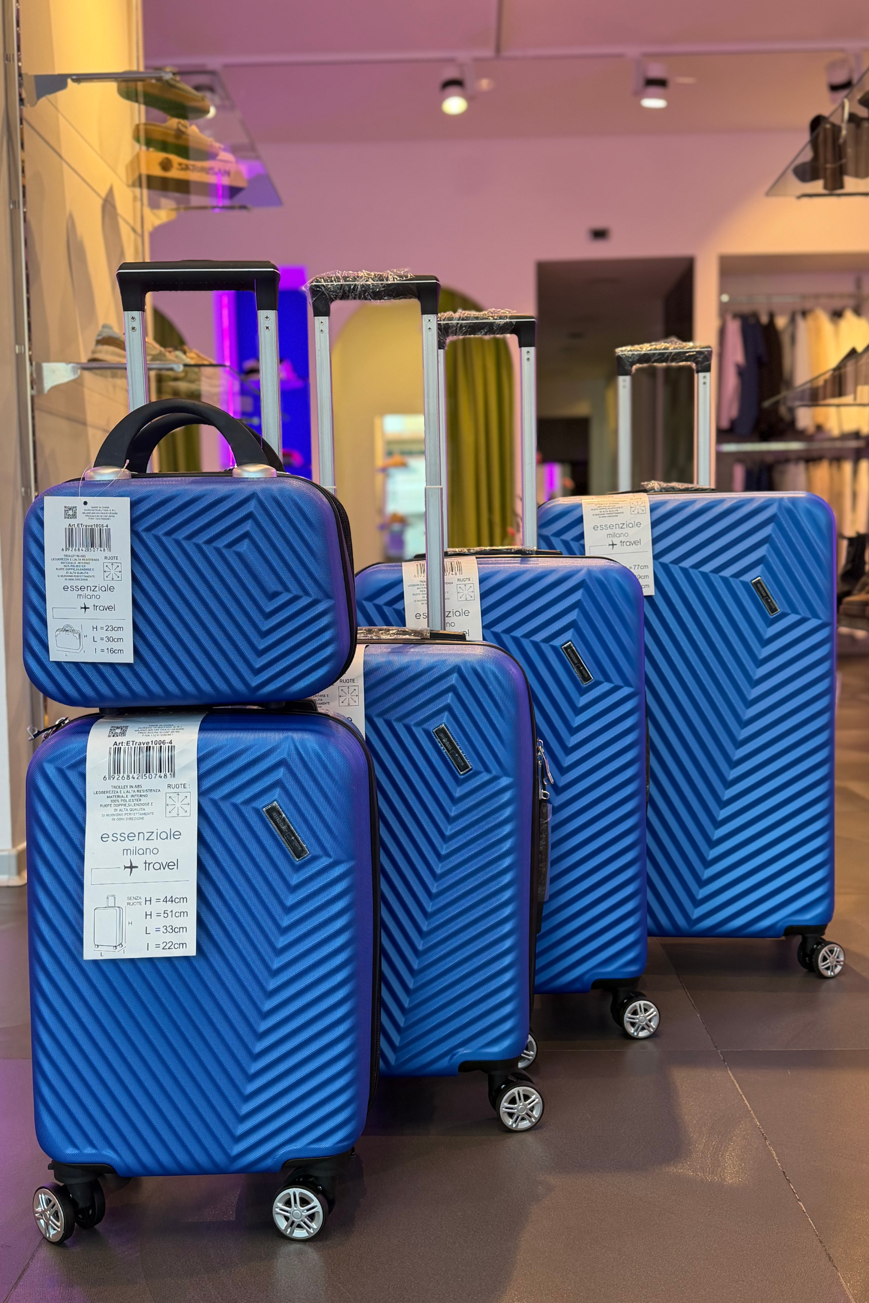 Set 5 Valigie - Essenziale Travel