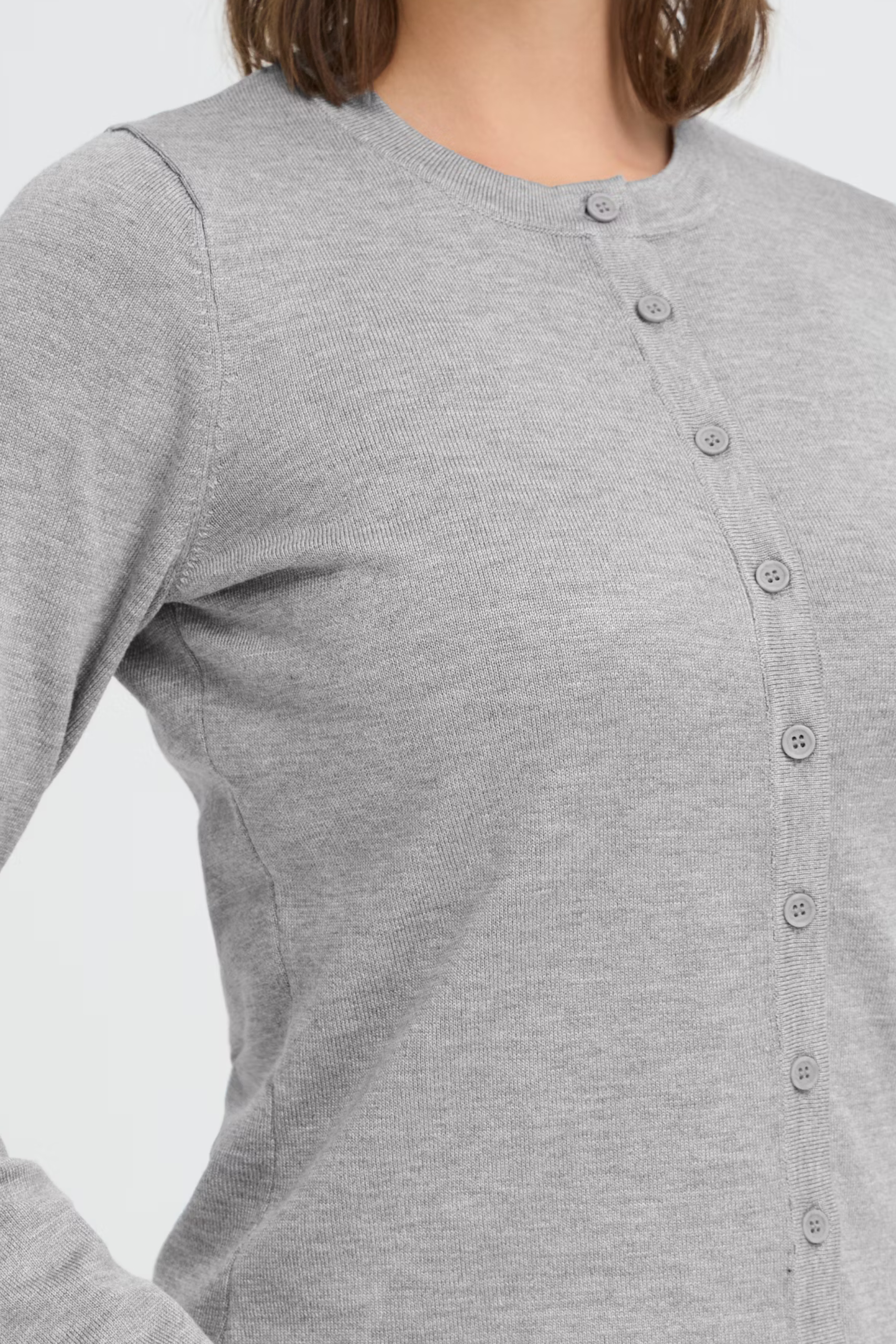 Cardigan - Ihluls O neck ca - IChi