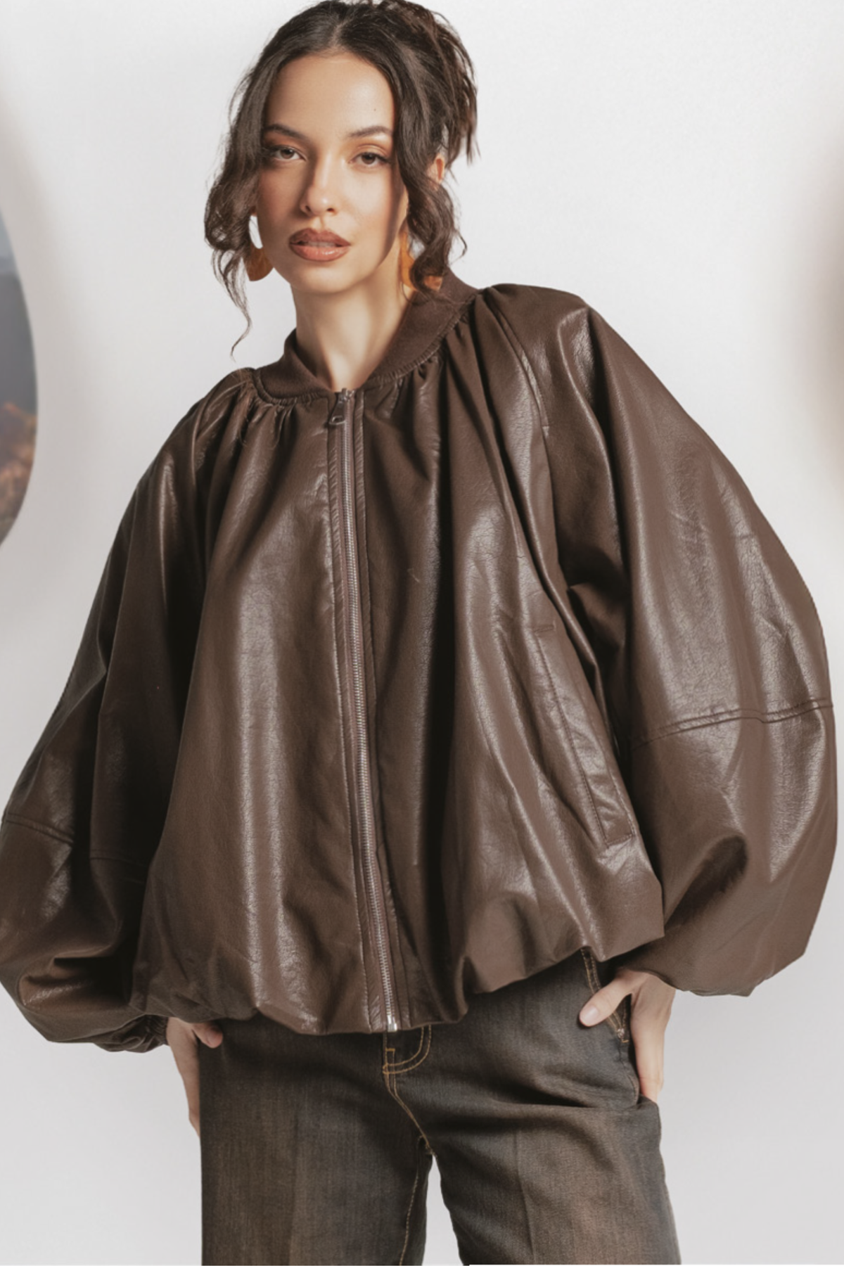 Giacca in pelle - NUALY