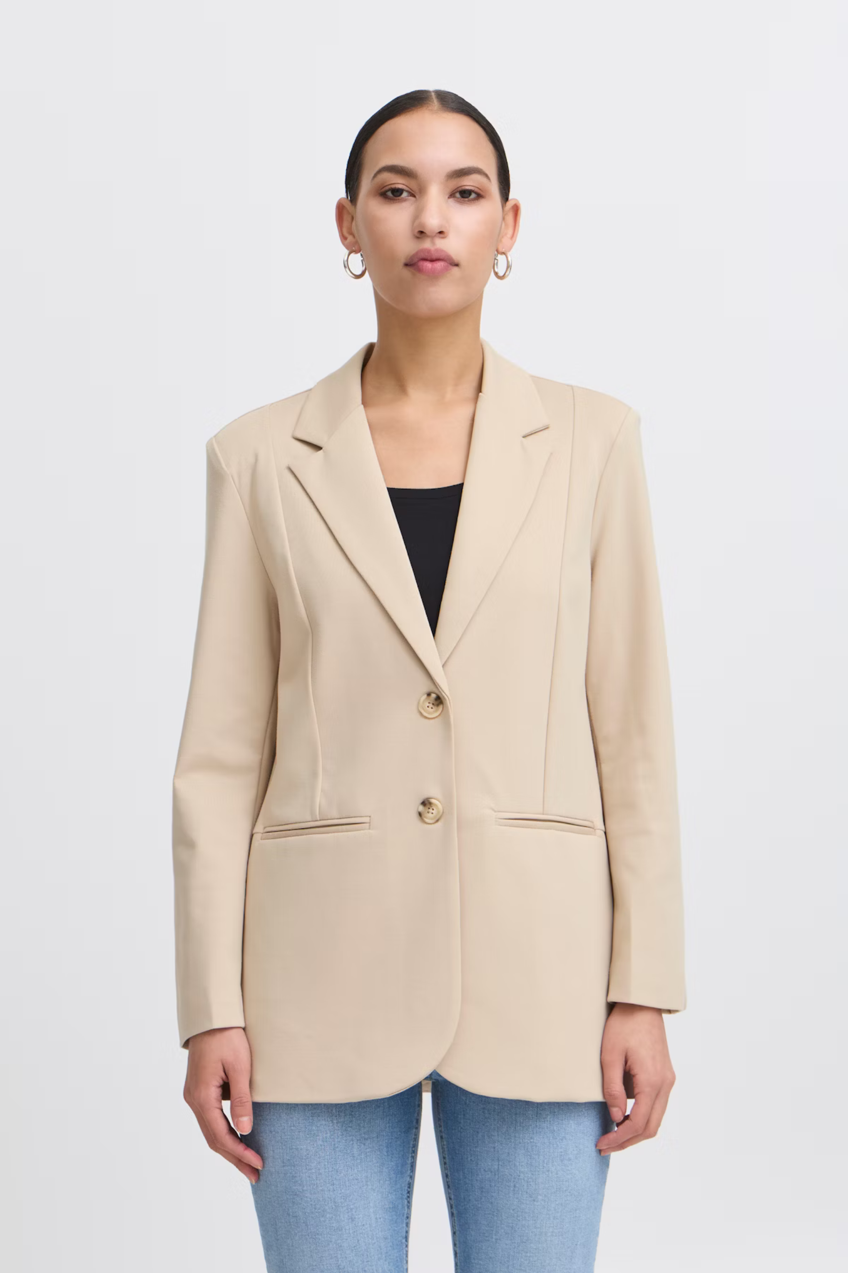 Blazer - Ihkate Oversized Bl - Ichi