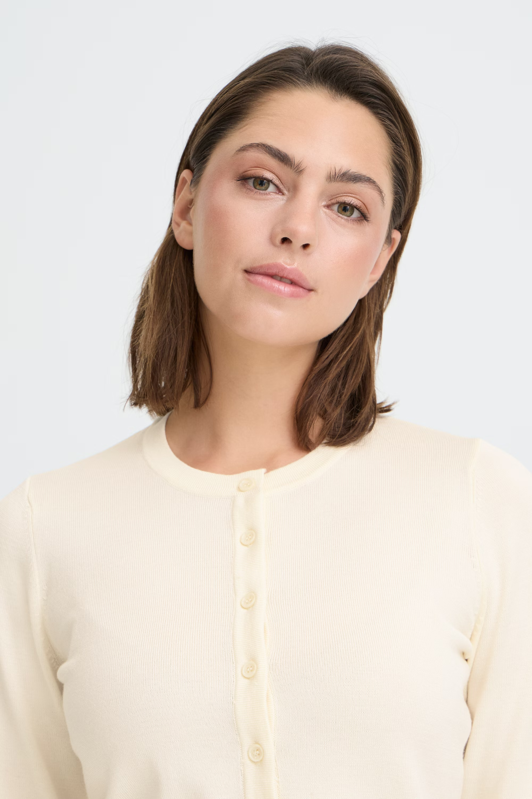 Cardigan - Ihluls O neck ca - IChi