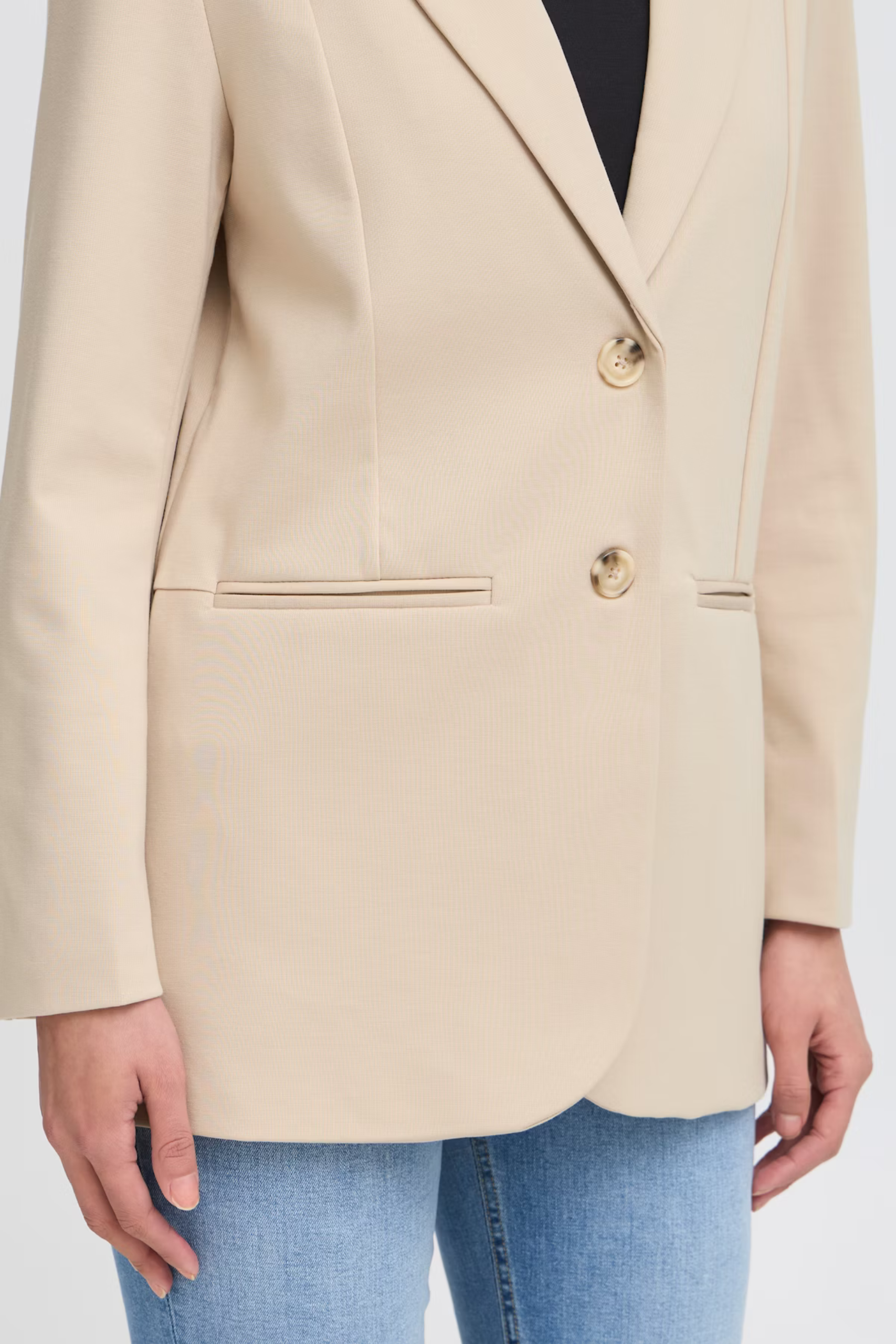 Blazer - Ihkate Oversized Bl - Ichi