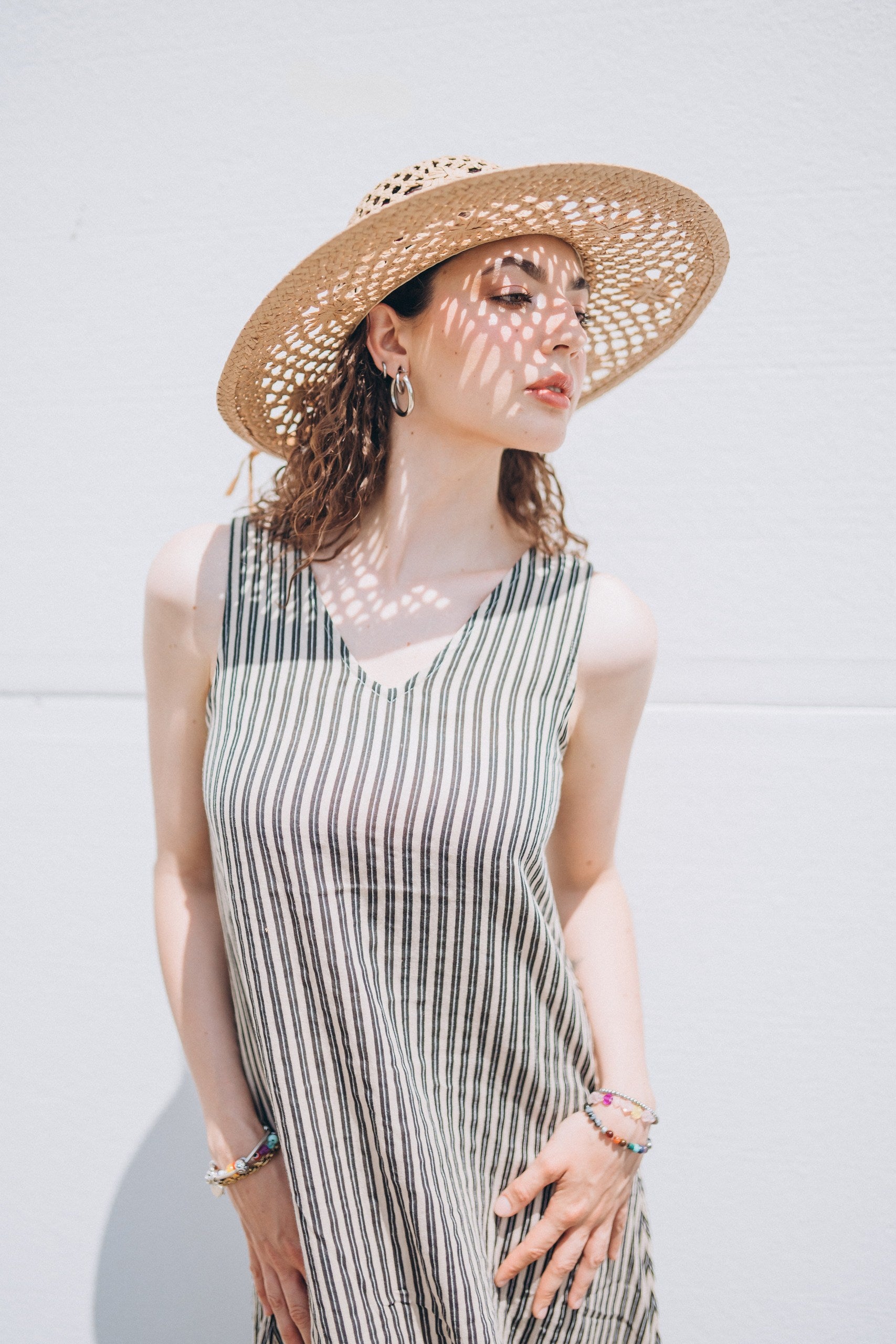 Cappello paglietta a falda larga - ICHI