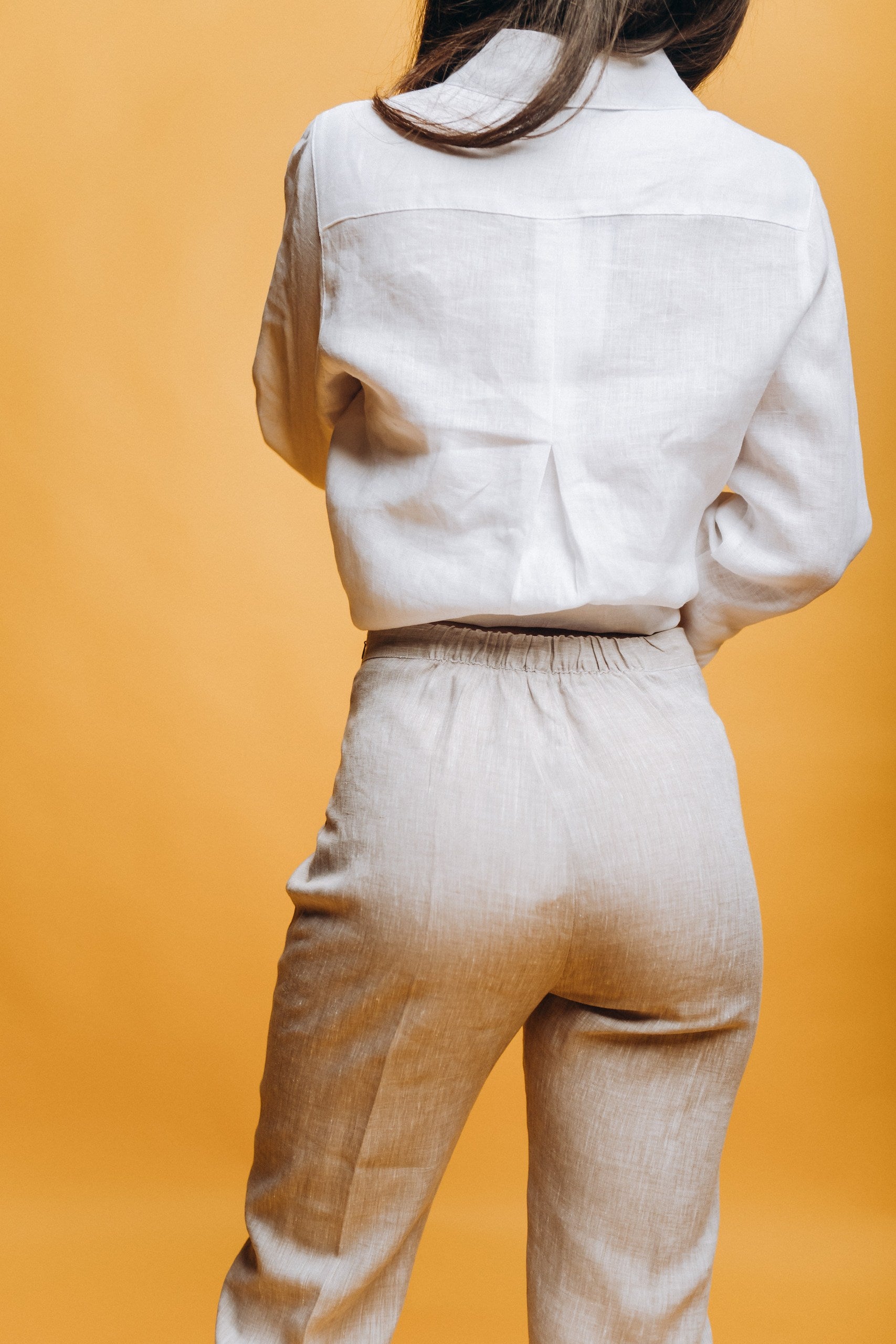 Pantalone Capri con Elastico - Centolino