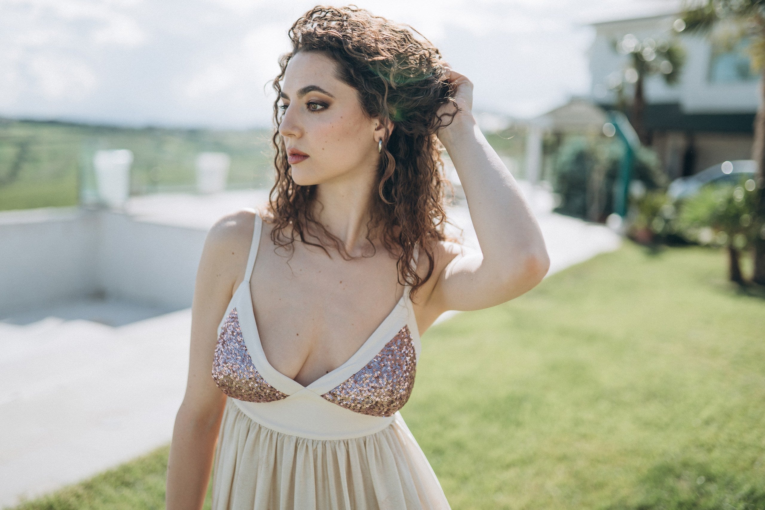 Abito Coppe Pajettes - Georgette's