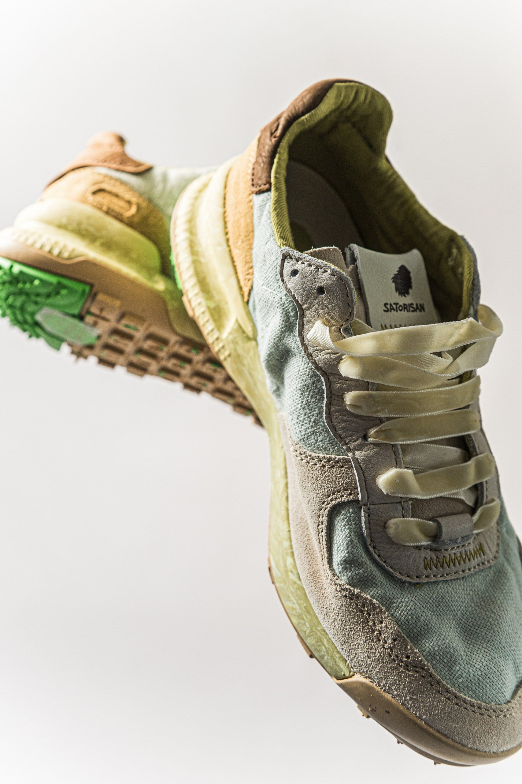 Sneaker Chacrona Satorisan - Cloudy Green