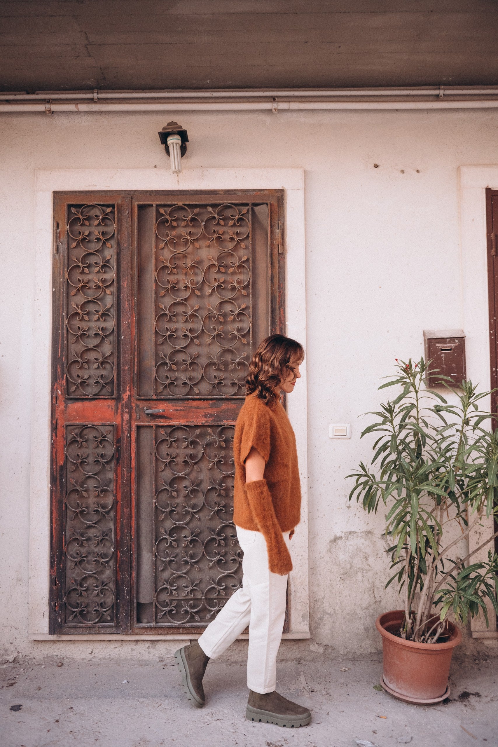 Gilet collo alto - Arovescio