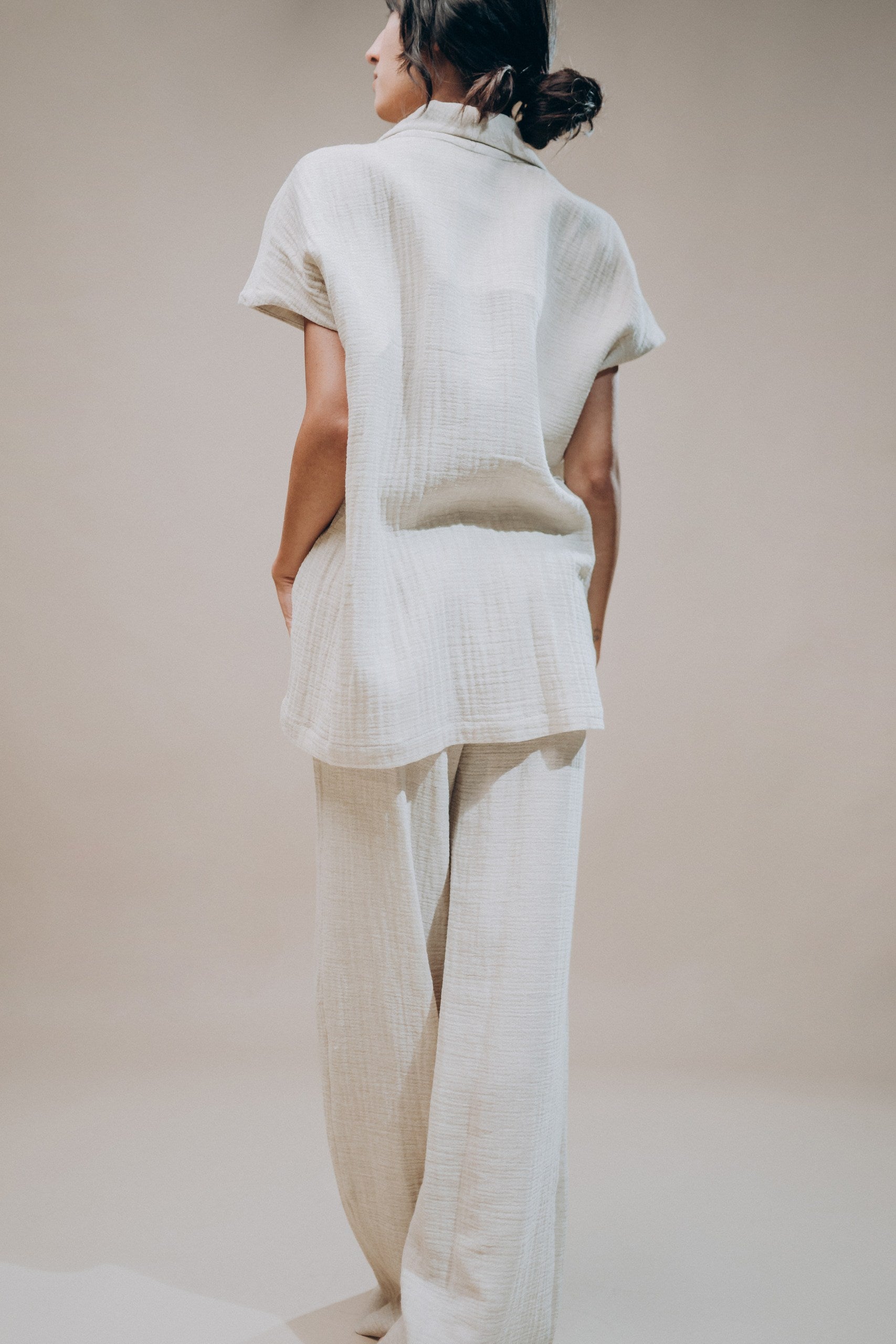 Panta Lungo raw Cotton - Crochè