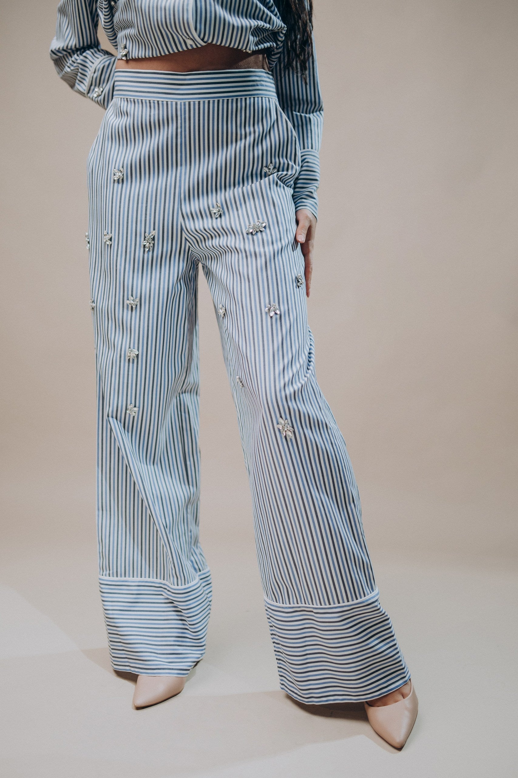 Pantalone Righe - Georgette's