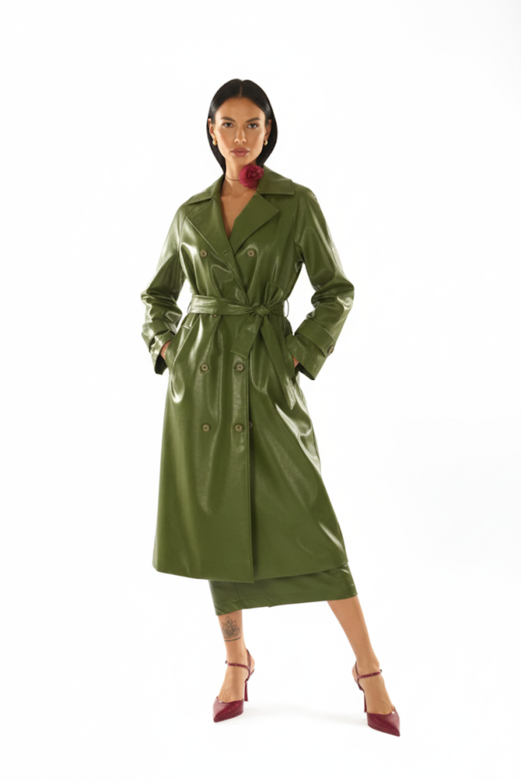 Trench ecopelle - Atos Lombardini