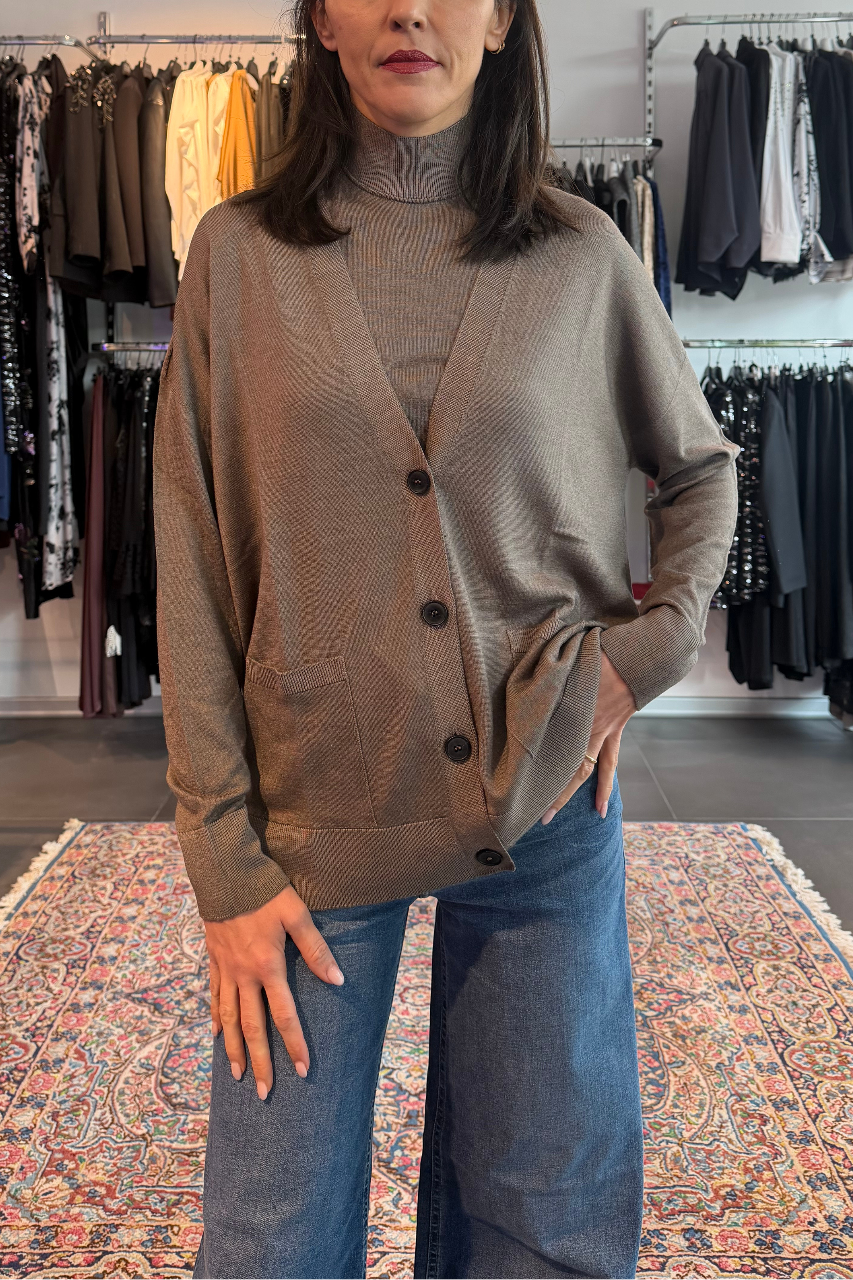 Cardigan Over - Arovescio