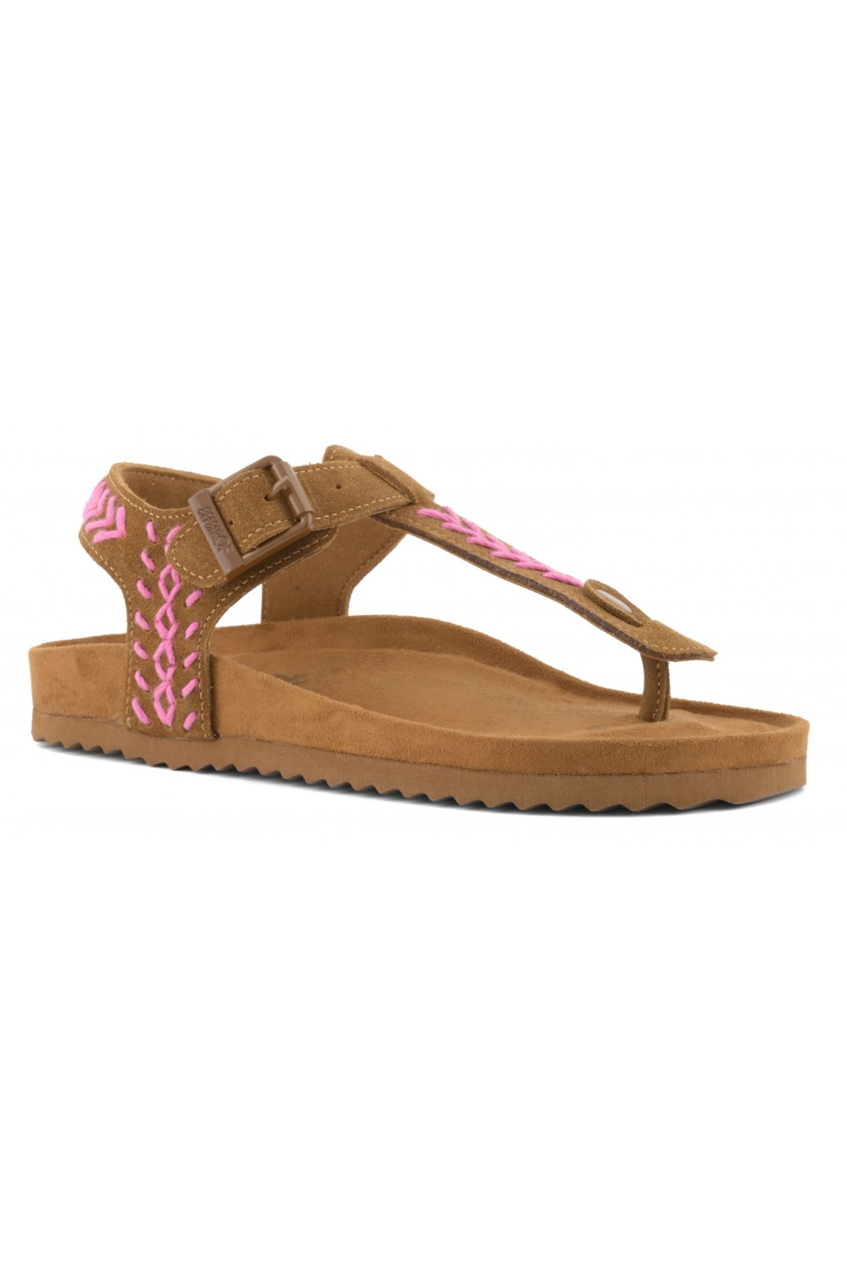 Sandalo Thong With Stichings - Colors Of California
