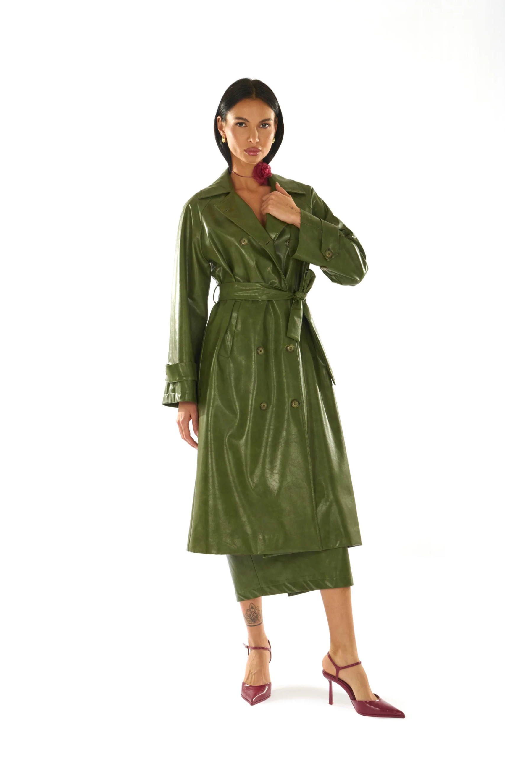 Trench ecopelle - Atos Lombardini