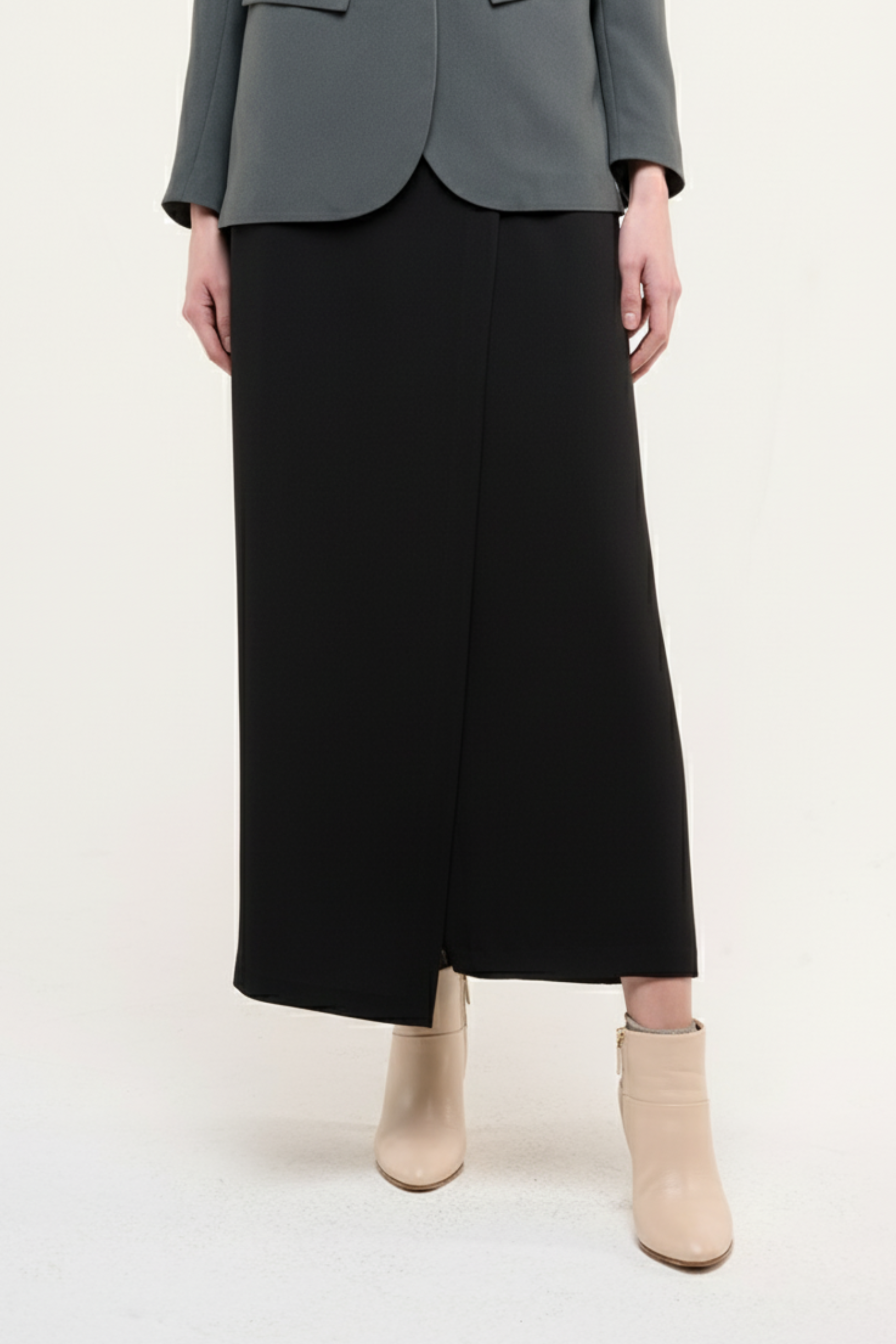 Gonna lunga smoking - Crochè