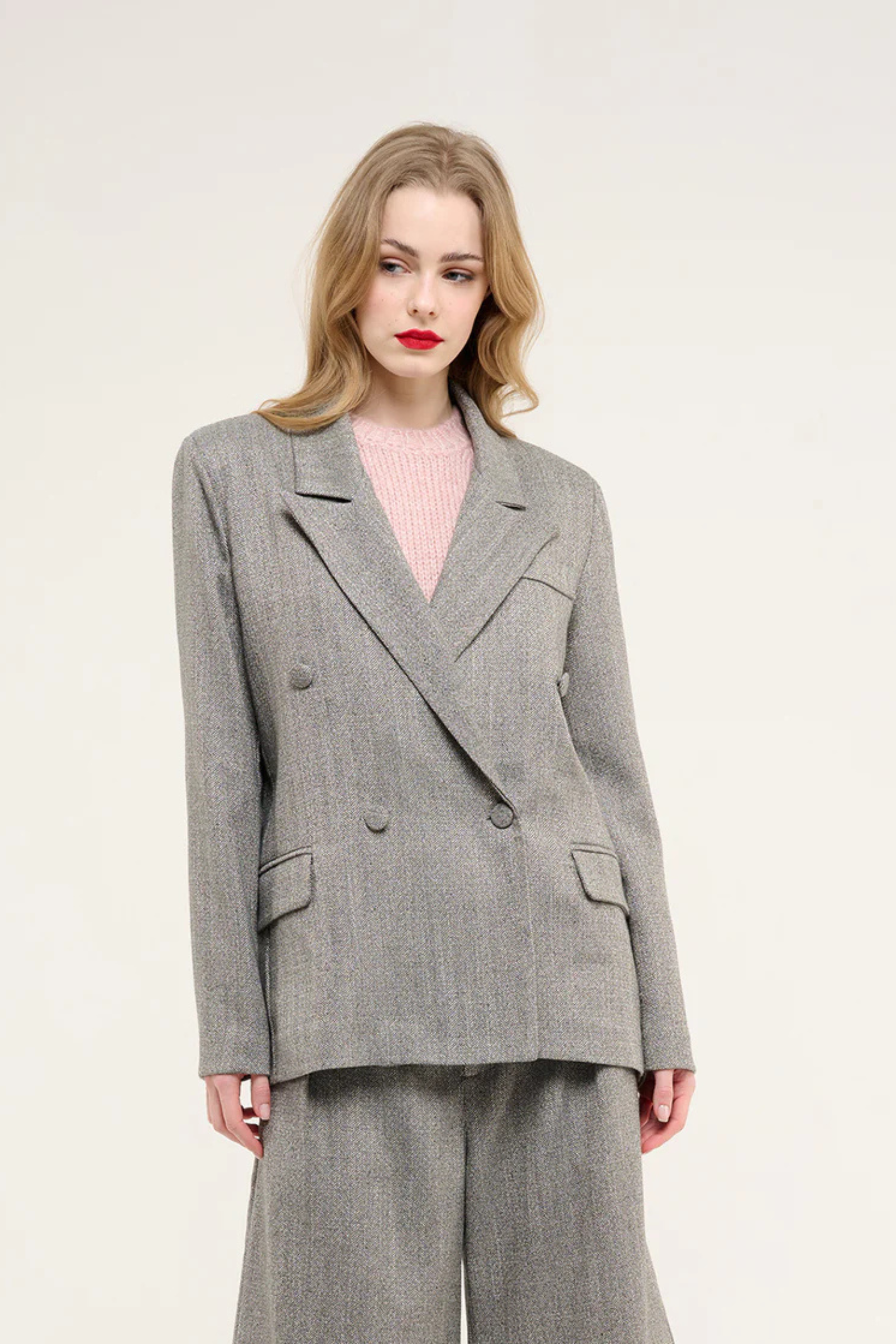 Giacca Doppiopetto Spigato - Crochè