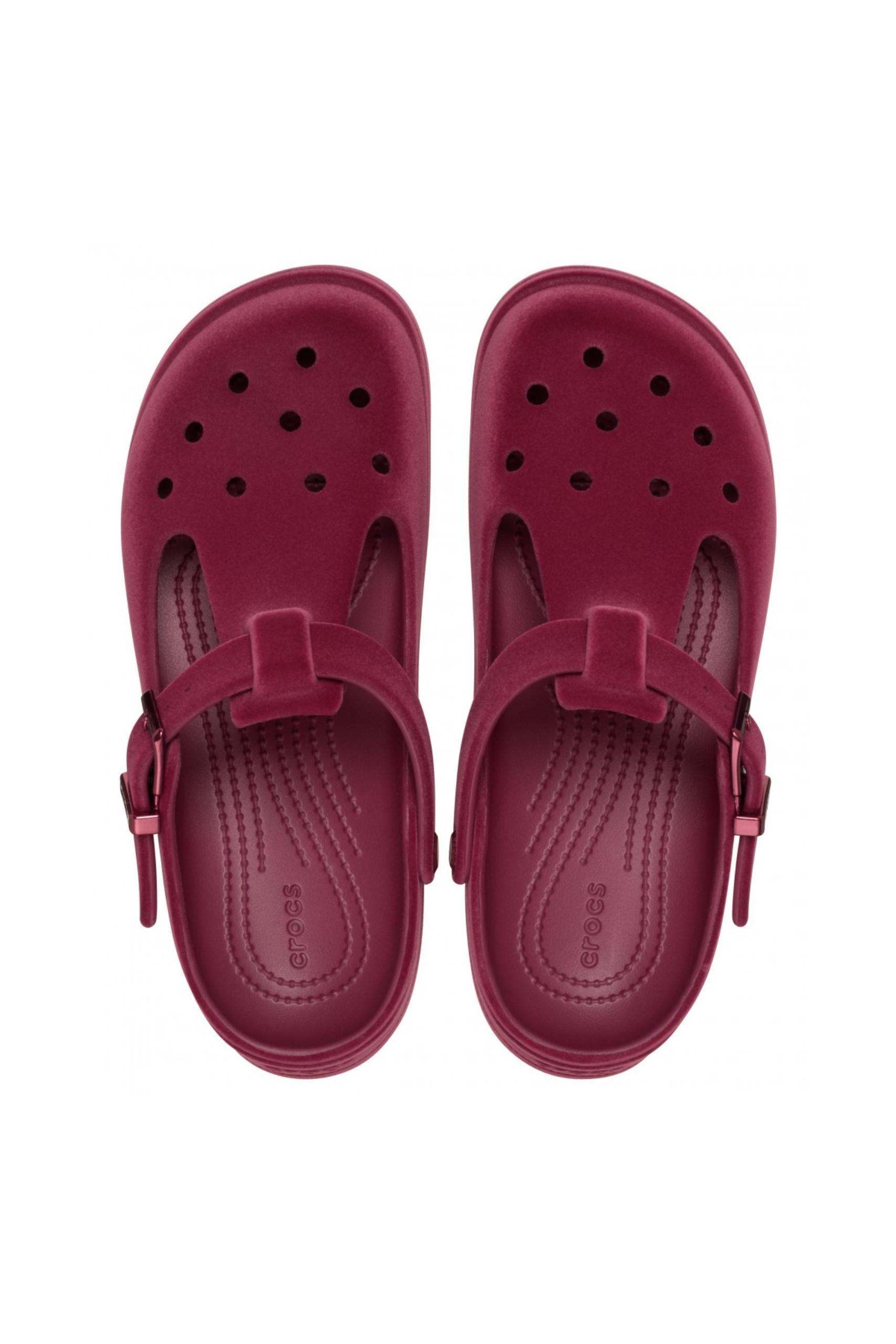 Classic Mary Jane Velvet Clog - Crocs