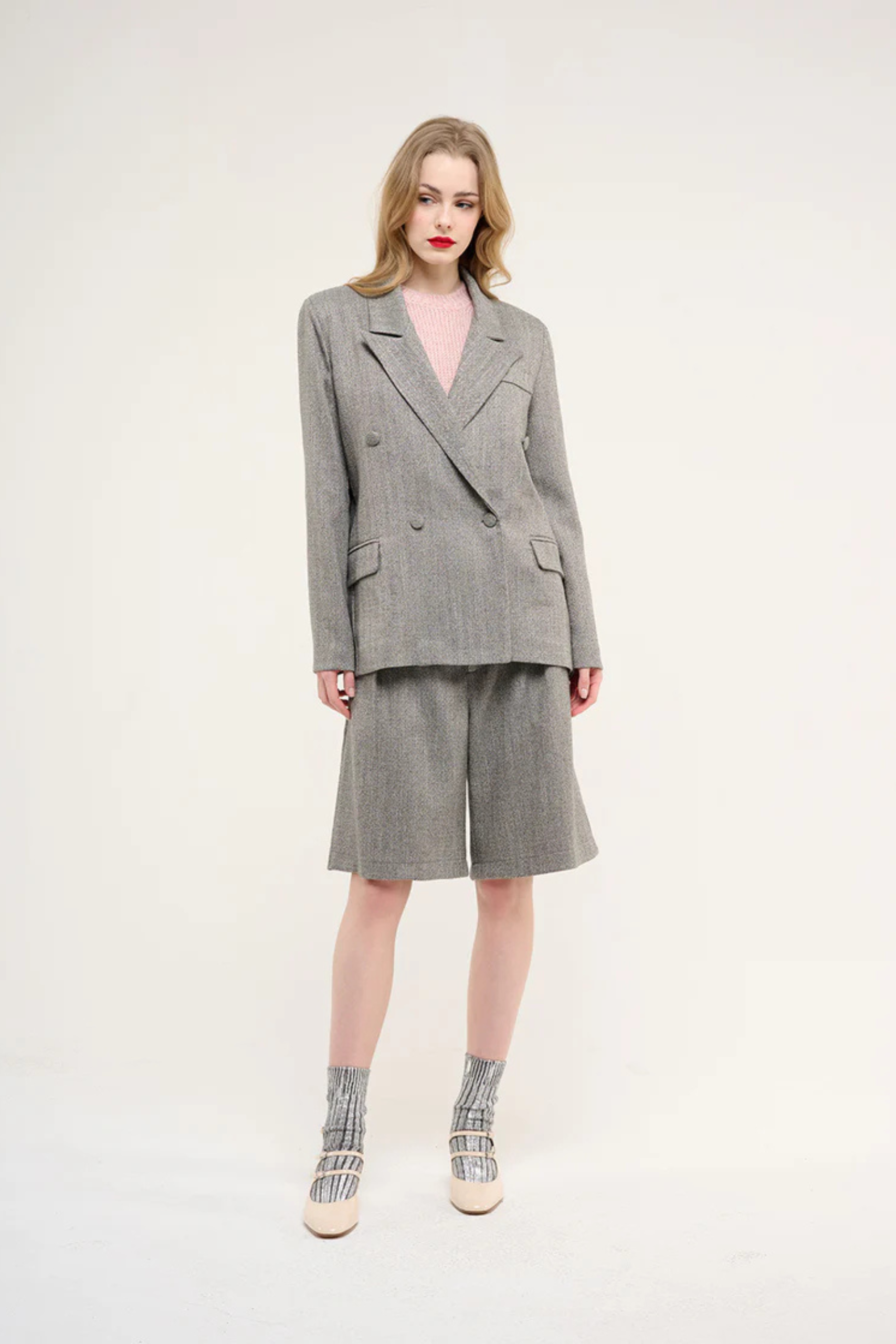 Giacca Doppiopetto Spigato - Crochè