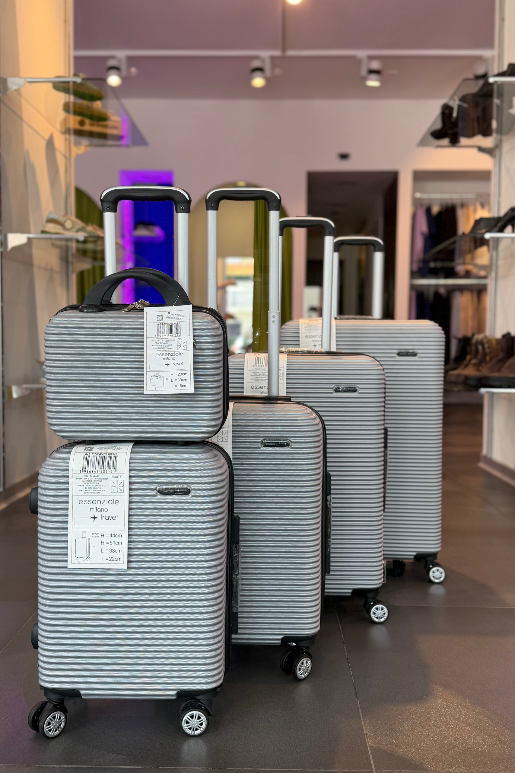 Set 5 Valigie - Essenziale Travel
