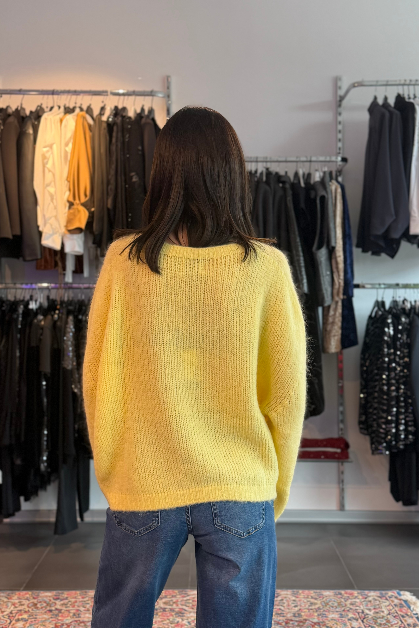 Maglione scollo barca - Crochè