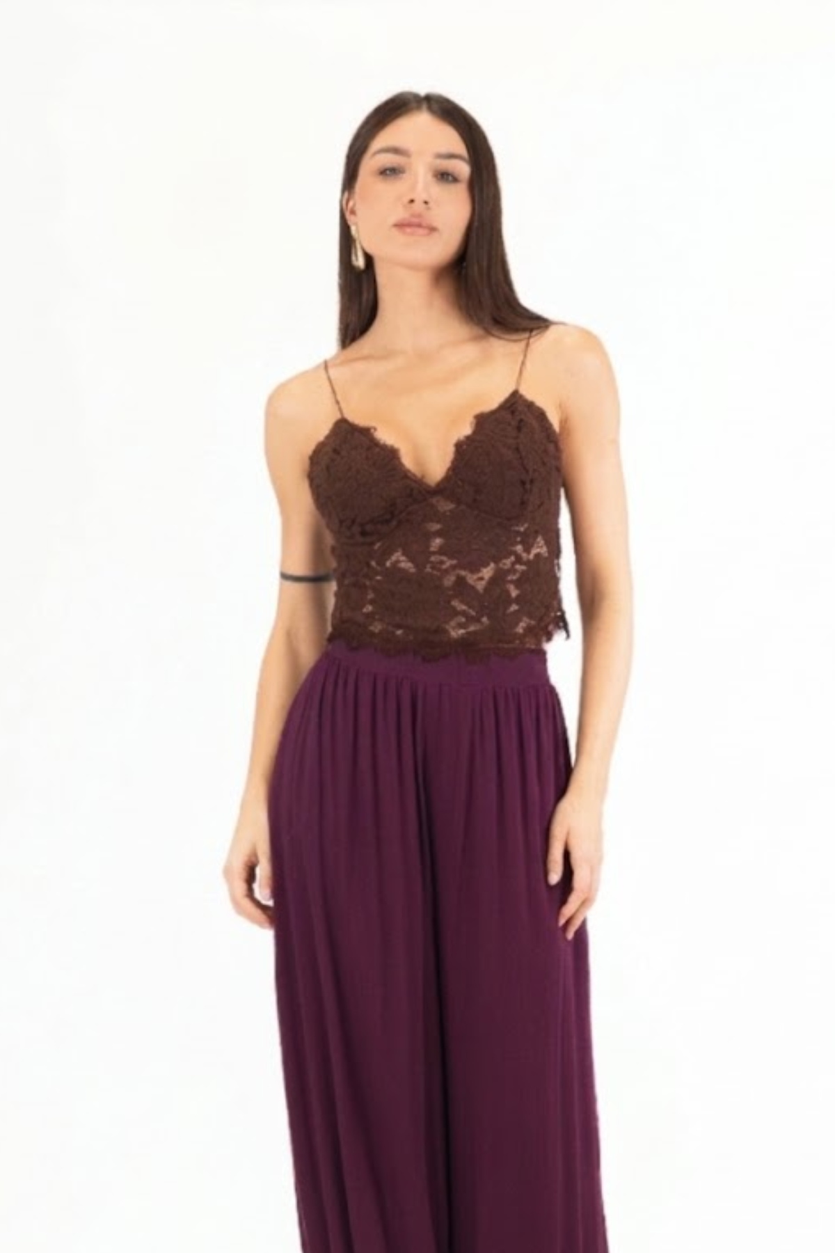 Top Bralette Pizzo - ATOS LOMBARDINI