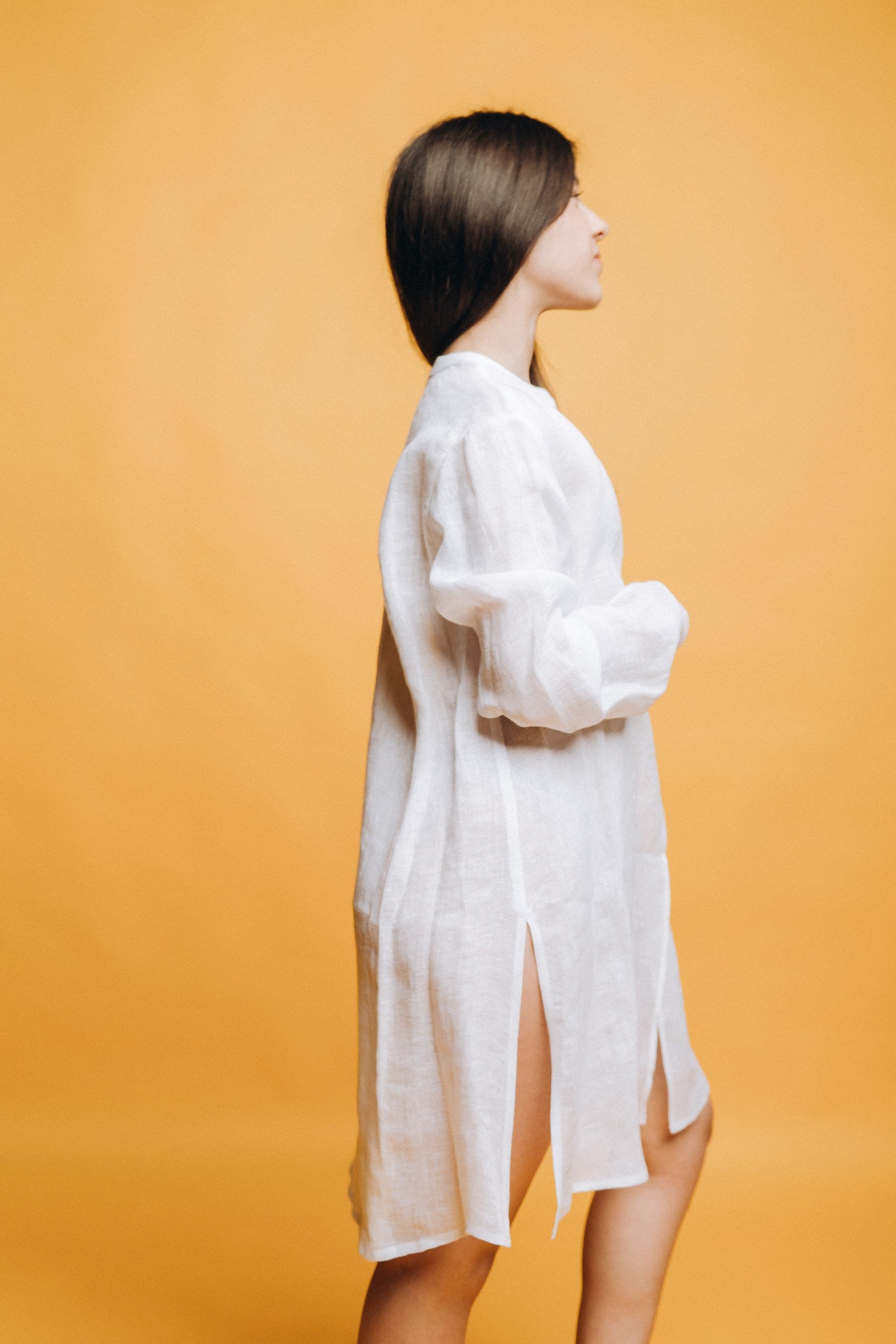 Camicia con Fintone a punta e spacchi - Centolino