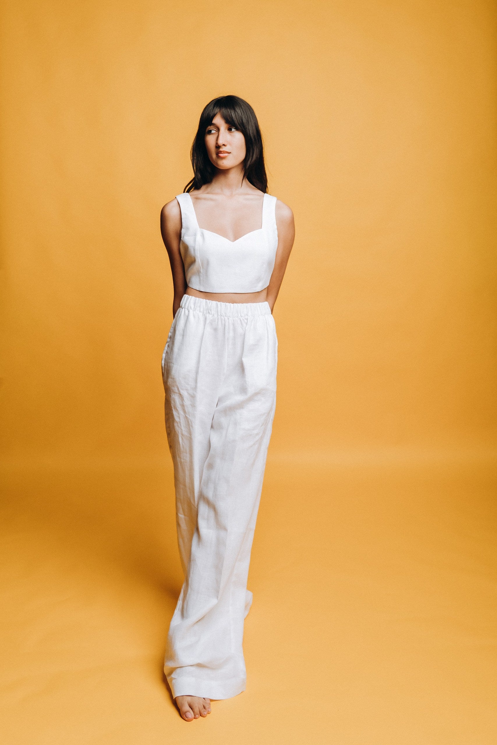 Pantalone con elastico in Vita - Centolino