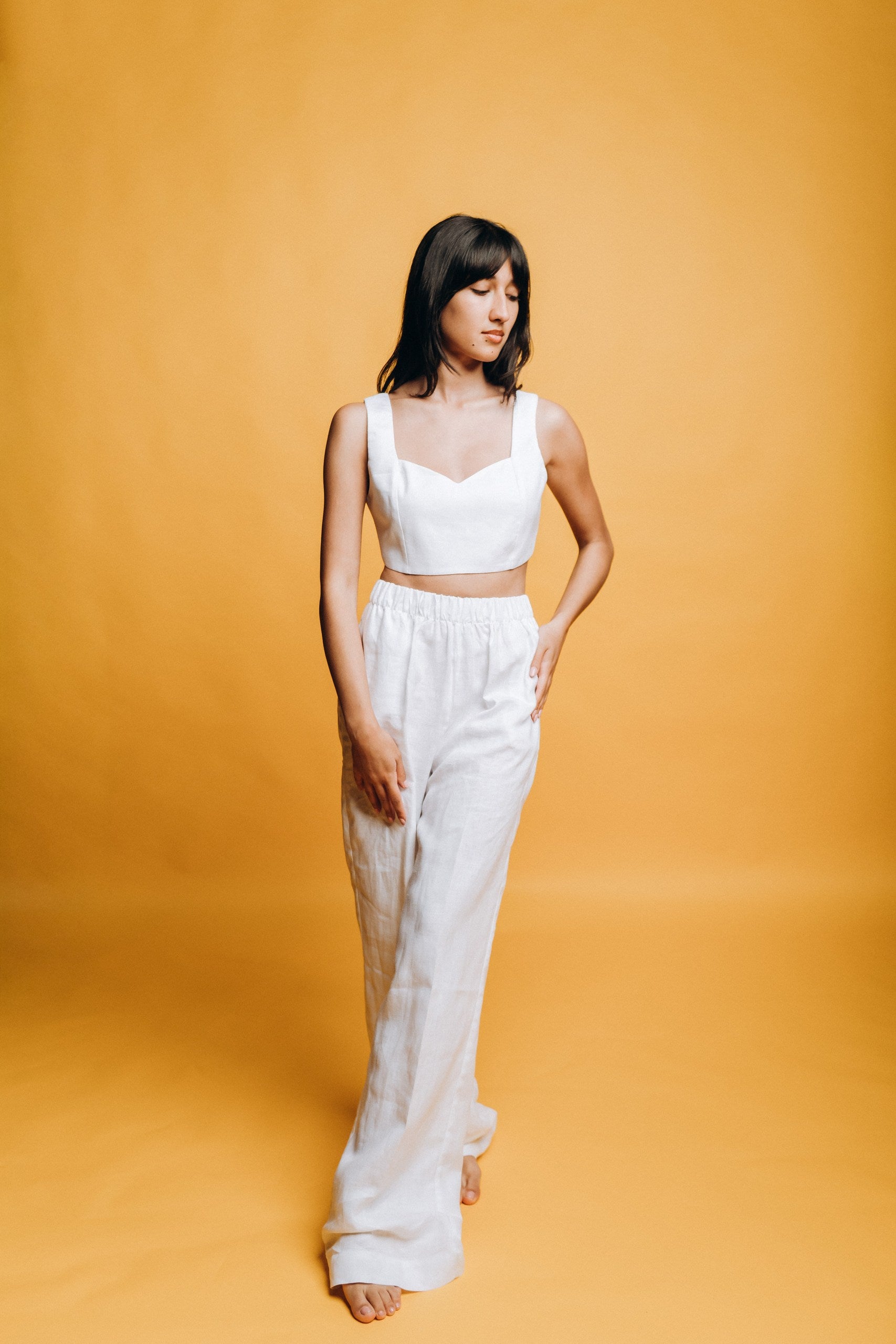 Pantalone con elastico in Vita - Centolino