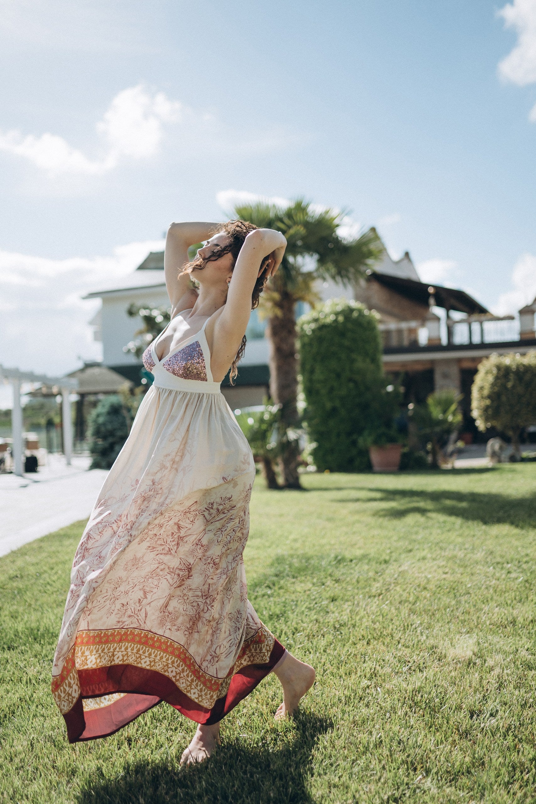 Abito Coppe Pajettes - Georgette's