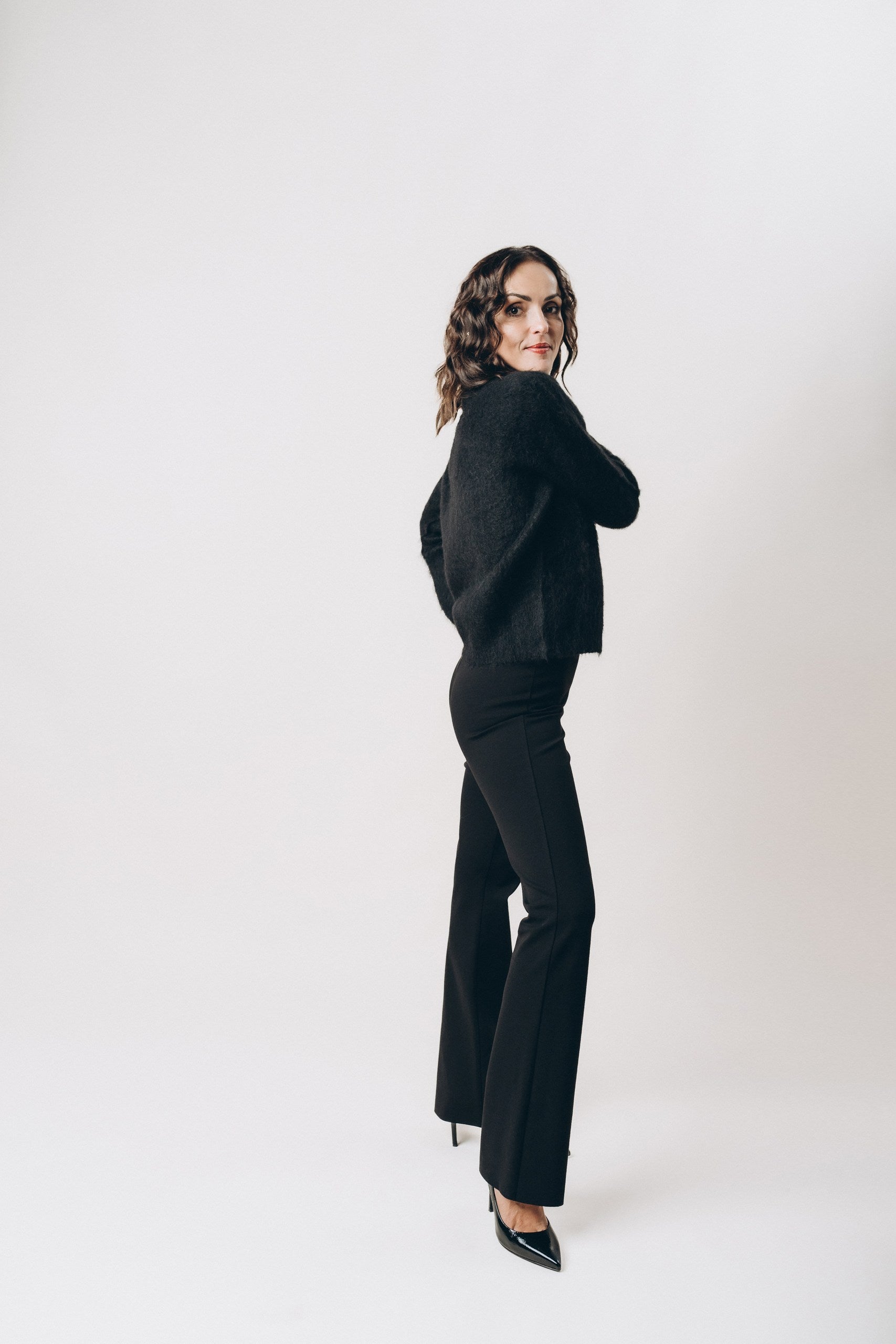 Cardigan crop - Arovescio