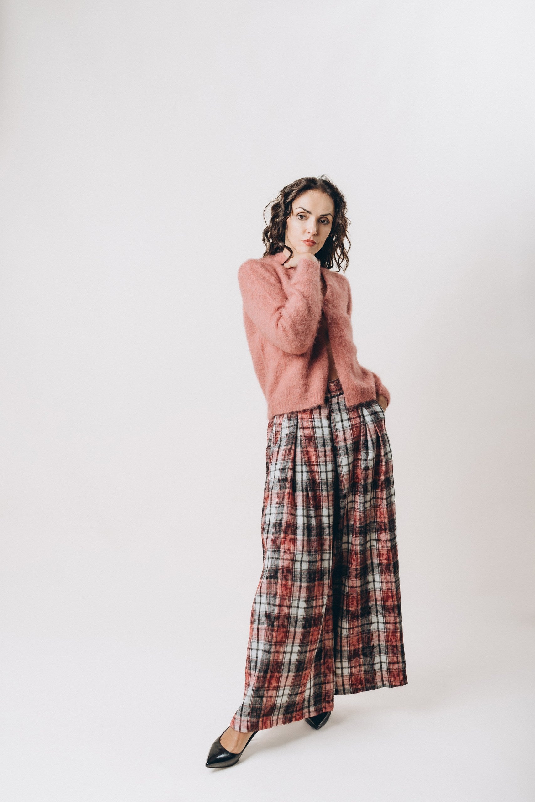 Cardigan crop - Arovescio