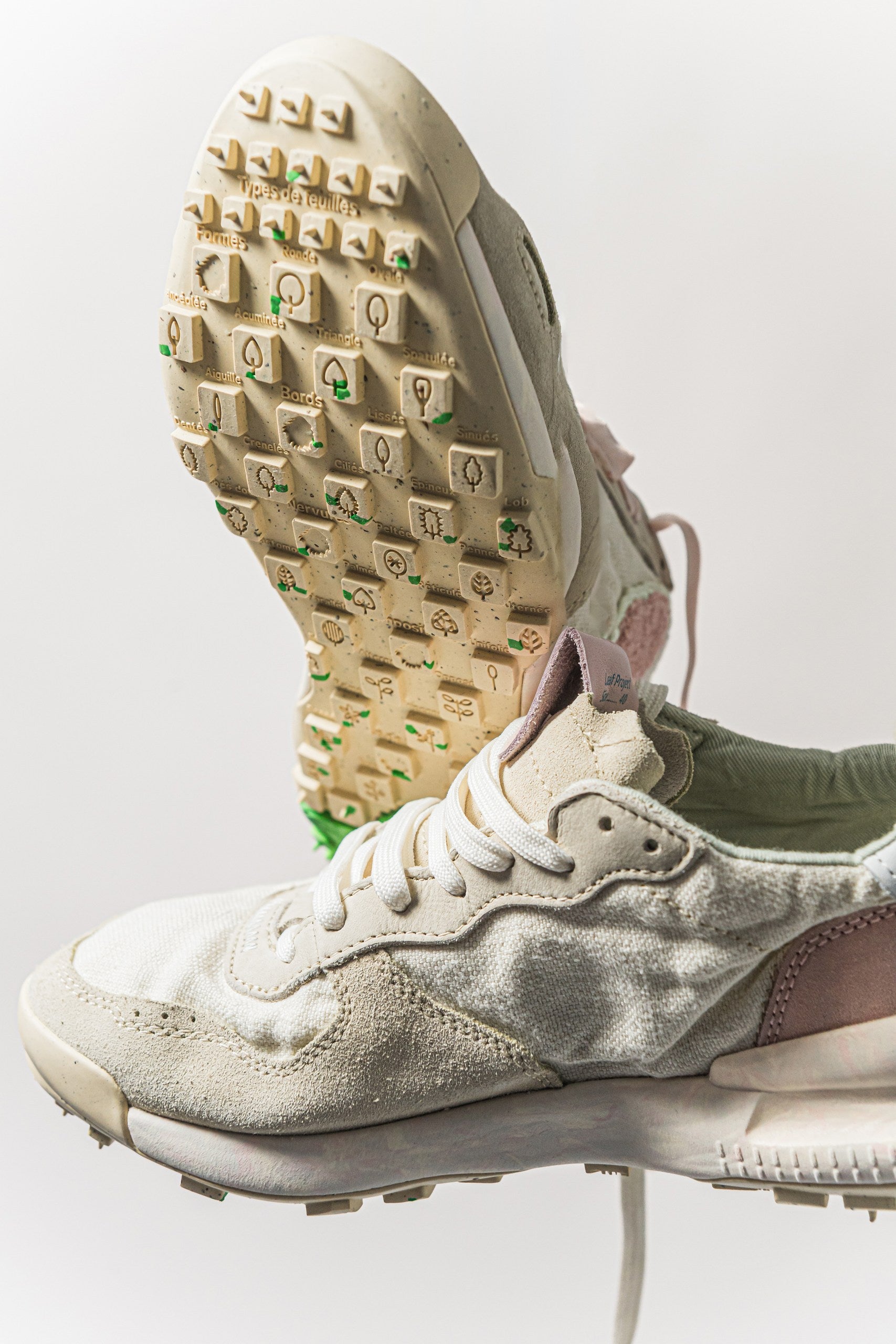 Sneaker Chacrona Satorisan - Chantilly Cream