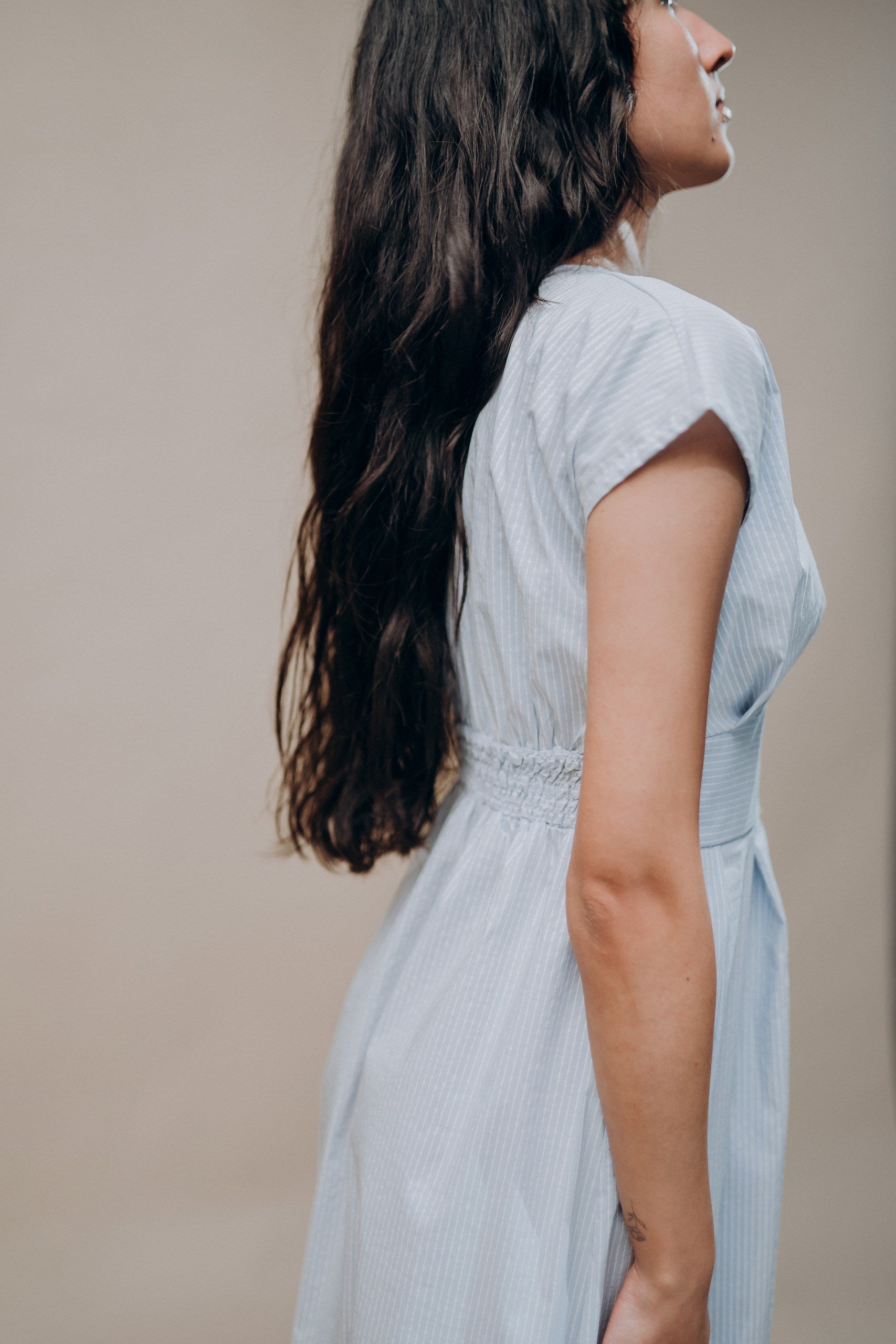 Abito Chemisier Rigato - Maidoma