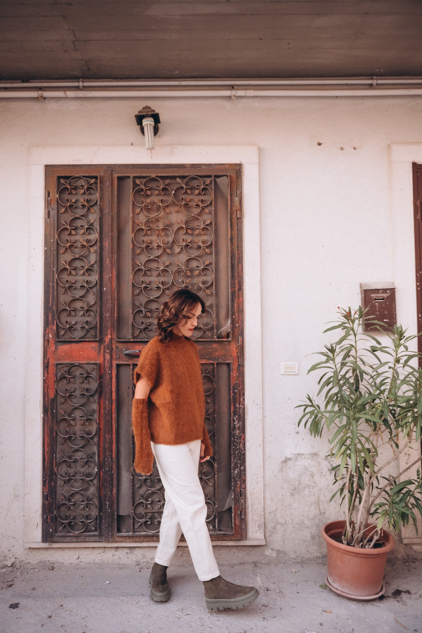 Gilet collo alto - Arovescio