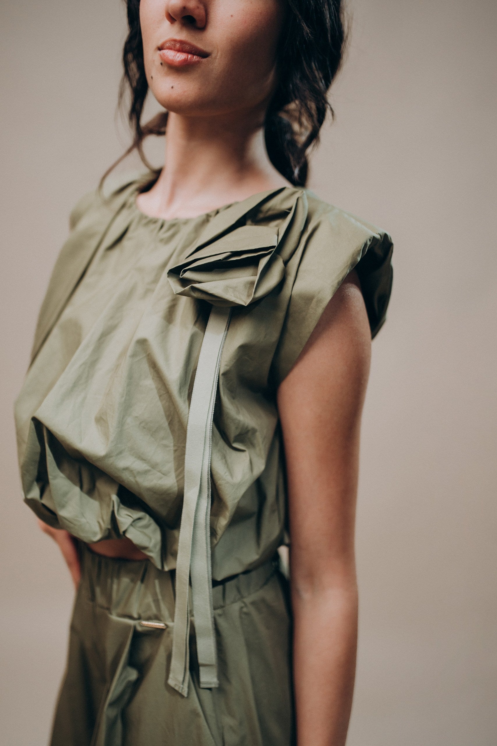 Blusa con fiore - Maidoma